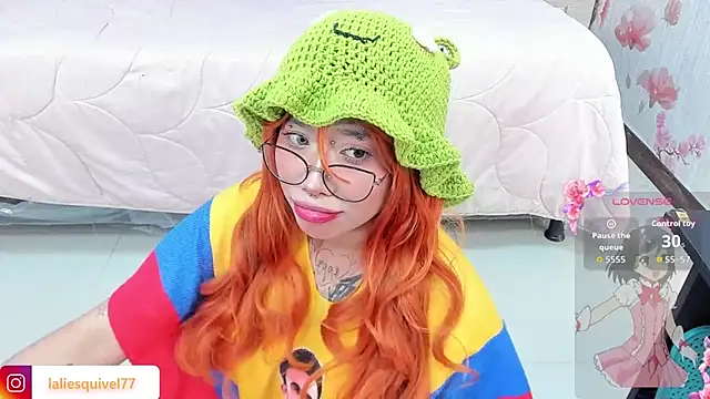 Snapshot of SafiroAgataaa chatting on July 7, 6:47 am SafiroAgataaa online show from July 7, 6:47 am