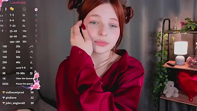 AnnieKim  online show from March 19, 5:02 pm