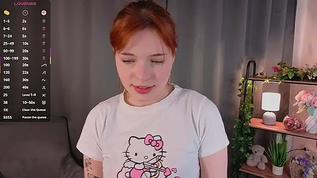 AnnieKim  online show from February 7, 4:04 pm