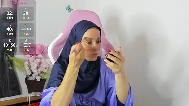 dalila kemur online show from October 16, 1:41 pm