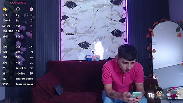 SpicyBoys X online show from October 18, 1:18 am