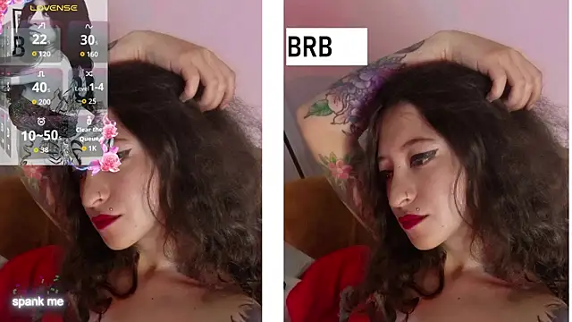 Roshhell1 online show from November 9, 8:18 am