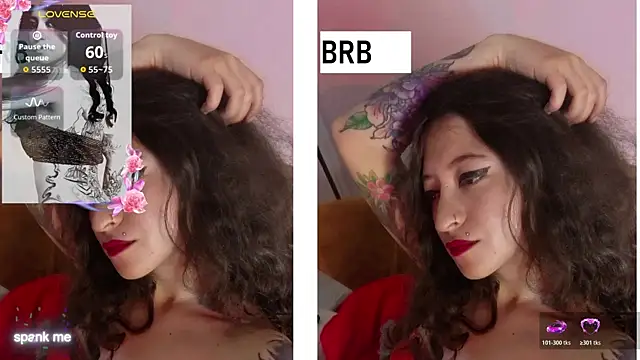 Roshhell1 online show from November 6, 7:34 am