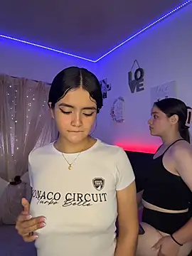 Ashley and Zoe online show from March 20, 5:14 pm