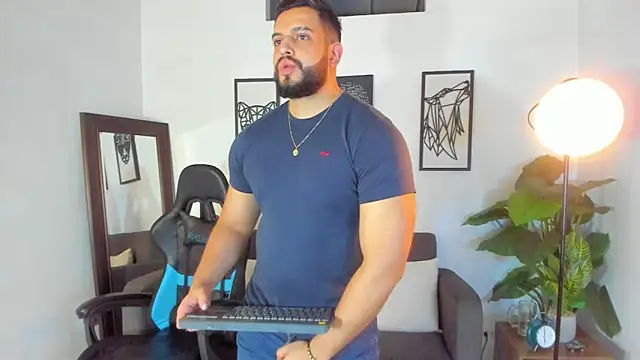 Justin kingX7 online show from February 12, 12:54 am