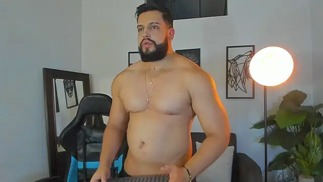 Justin kingX7 online show from March 16, 1:24 am