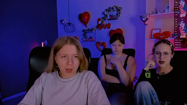 gloria bubble online show from February 25, 4:34 am