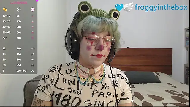 Froggyinthebox online show from February 26, 10:54 pm