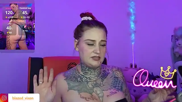 blazed vixen online show from May 30, 11:21 pm