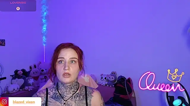blazed vixen online show from February 22, 12:13 am