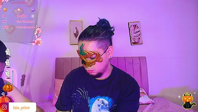 Laia and Damian online show from October 31, 12:24 pm