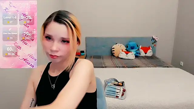 Snapshot of Kitten_Alissa chatting on October 16, 8:28 pm Kitten Alissa online show from October 16, 8:28 pm