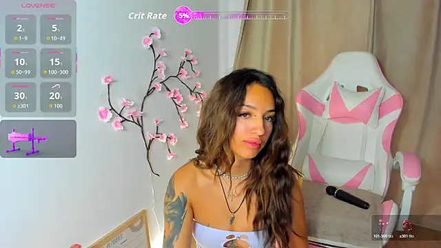 Snapshot of Anya_Belle chatting on July 22, 4:36 am Anya Belle online show from July 22, 4:36 am