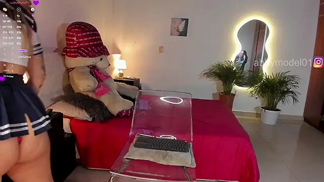 Snapshot of AbbyModel01 chatting on November 12, 5:17 pm AbbyModel01 online show from November 12, 5:17 pm