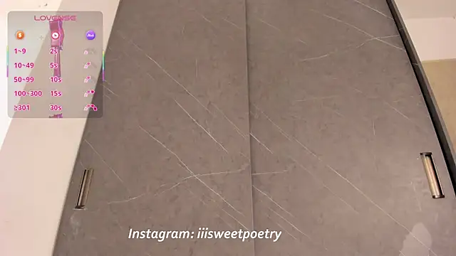Sweet poetryy online show from September 10, 2:27 pm