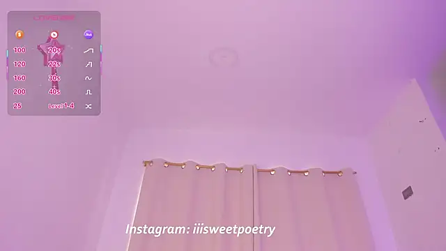 Sweet poetryy online show from September 19, 1:48 pm