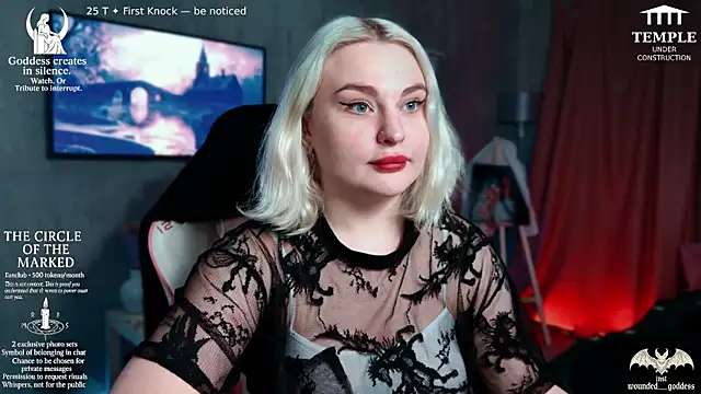 Wounded Goddess  online show from November 15, 5:44 am