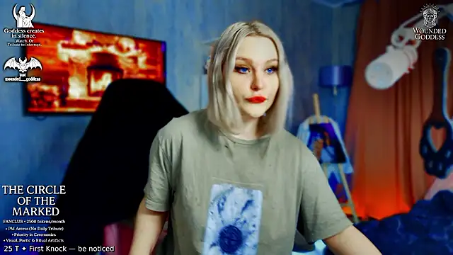 Wounded Goddess  online show from February 8, 6:22 am