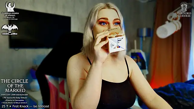 Wounded Goddess  online show from February 10, 7:51 am