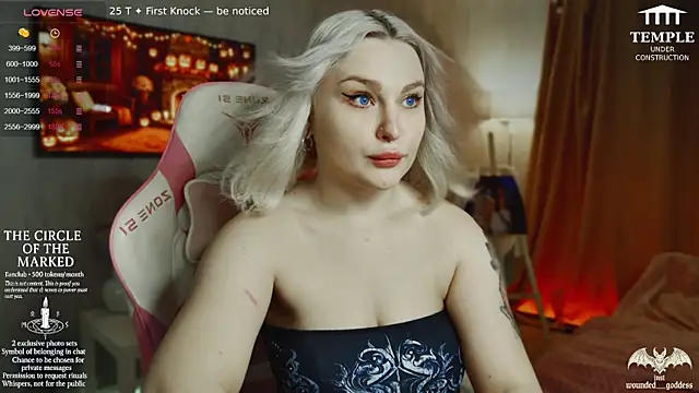 Wounded Goddess  online show from November 8, 2:20 pm