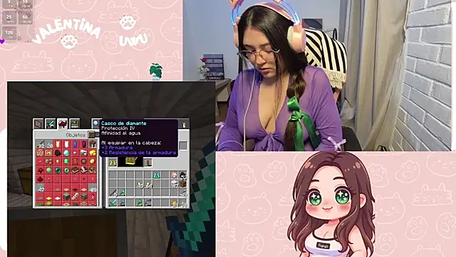 valentinauwu online show from March 13, 4:39 am