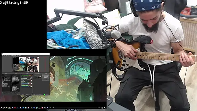 Stringin69 online show from July 1, 8:03 am