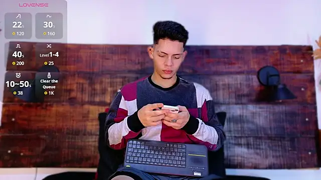 JhosuaVega online show from March 8, 7:06 pm