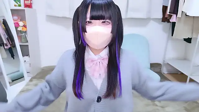 Snapshot of Nano_chan_ chatting on October 13, 7:21 am Nano chan online show from October 13, 7:21 am