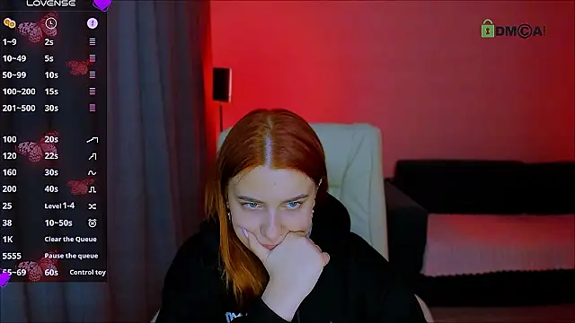 red  dizzy online show from February 22, 9:27 pm