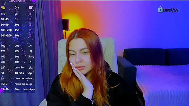 red  dizzy online show from February 13, 7:58 pm