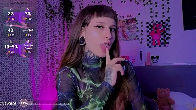 LilithPoison online show from July 4, 9:08 pm