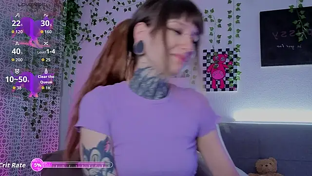 LilithPoison online show from June 19, 8:58 pm