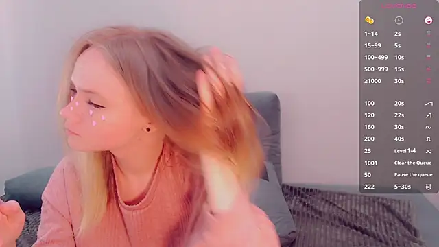 AliceNya cute online show from April 14, 4:50 am