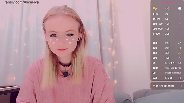 AliceNya cute online show from February 21, 5:31 am