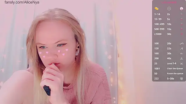 AliceNya cute online show from January 12, 5:03 am