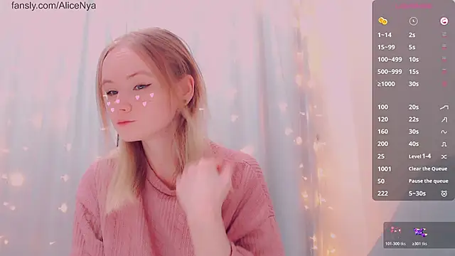 AliceNya cute online show from January 13, 6:28 am