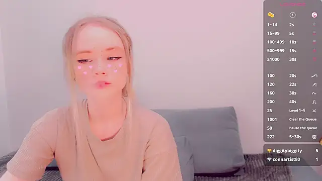 AliceNya cute online show from April 4, 5:25 am