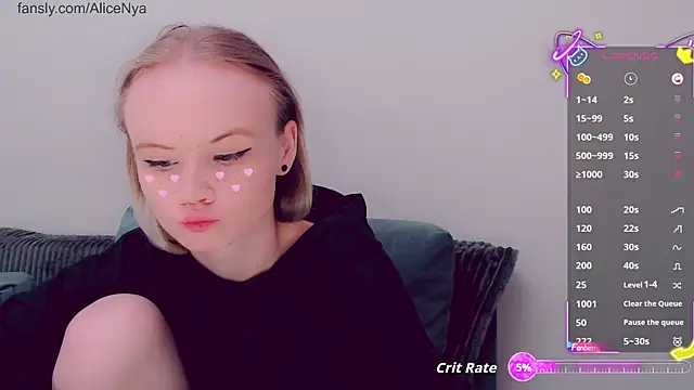 AliceNya cute online show from November 14, 5:44 am