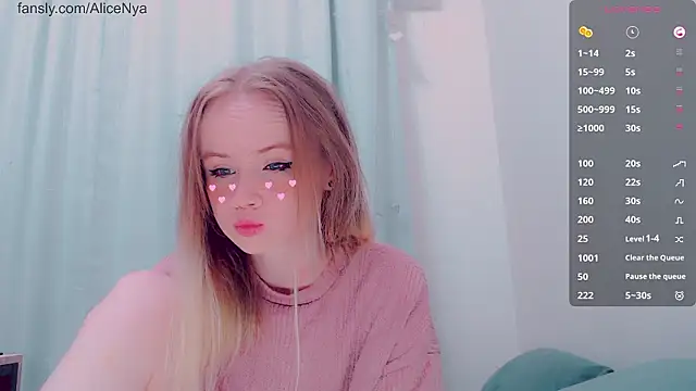 AliceNya cute online show from February 19, 5:26 am