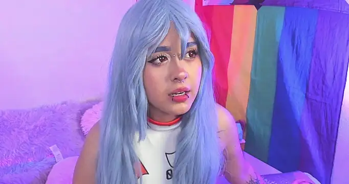 Snapshot of NekoWaifu chatting on October 17, 1:24 pm NekoWaifu online show from October 17, 1:24 pm