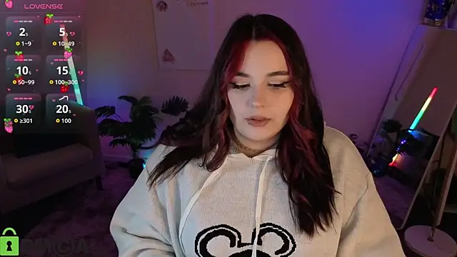 Mia R0ss online show from April 14, 1:10 am