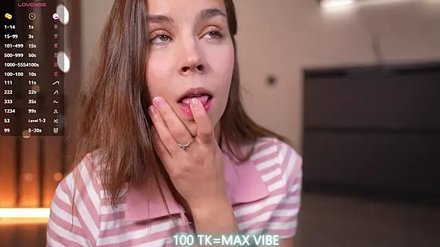 Monika  youthful online show from April 6, 5:14 pm