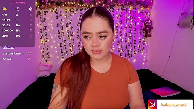 isabella arias2 online show from January 13, 11:19 pm