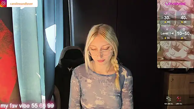 Caroline lover  online show from November 4, 11:47 am