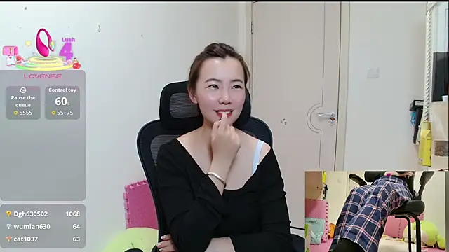 sallycui online show from October 12, 1:45 pm