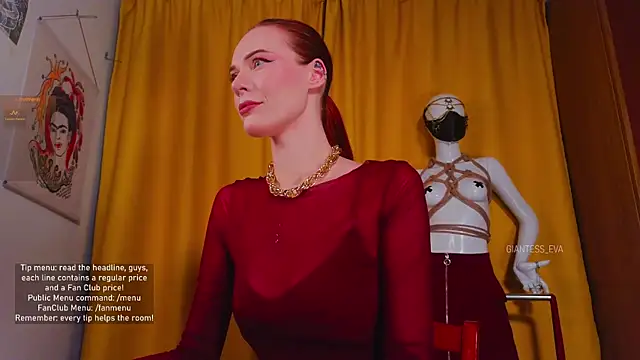 Giantess Eva online show from October 24, 5:23 pm