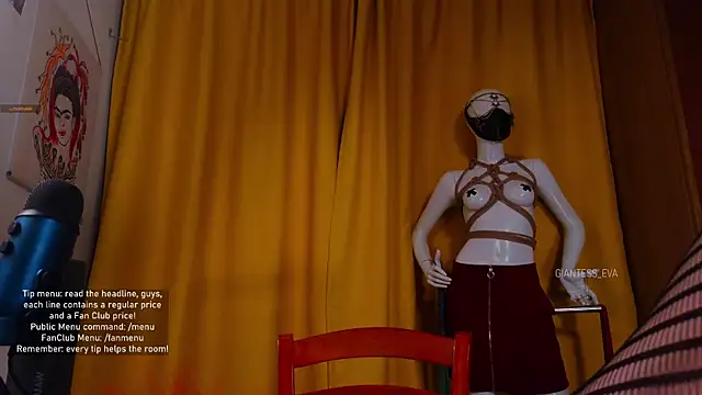 Giantess Eva online show from October 23, 5:33 pm