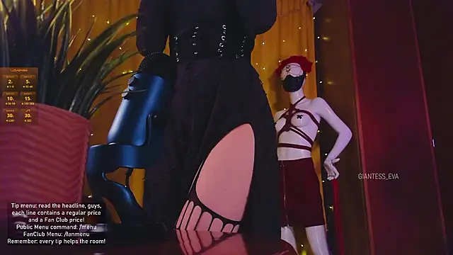 Giantess Eva online show from January 31, 9:46 pm
