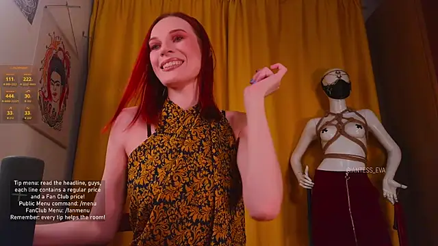 Giantess Eva online show from November 6, 5:06 pm