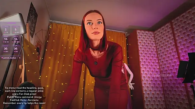 Giantess Eva online show from March 21, 4:11 pm